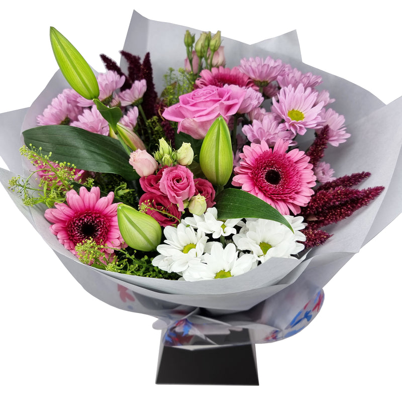 Aspen Flora at Sutton Flowers Birmingham, UK, Nationawide Florist online same day next day deliveries bouquets birthdays gifts flowers lilies roses valentine’s day sunflower, chrysanthemum, Gerbera, Sweet William, Foliage flowers, Agapanthus, Freesia, Statice