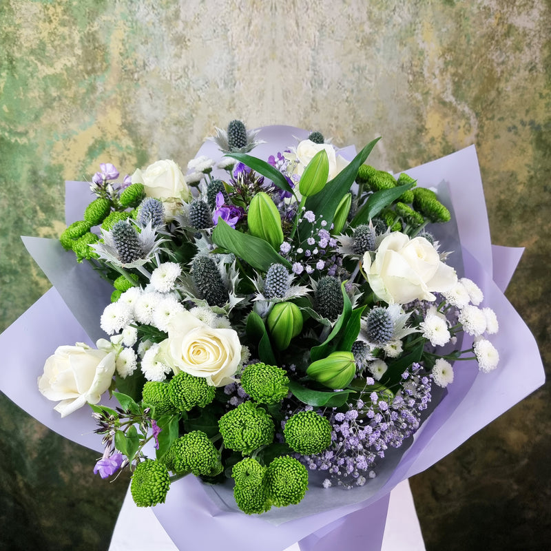 Lavender Haze Hand-Tied Bouquet