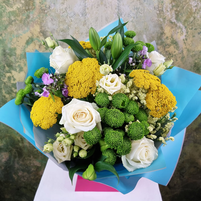 Meadowsweet Hand-Tied Bouquet